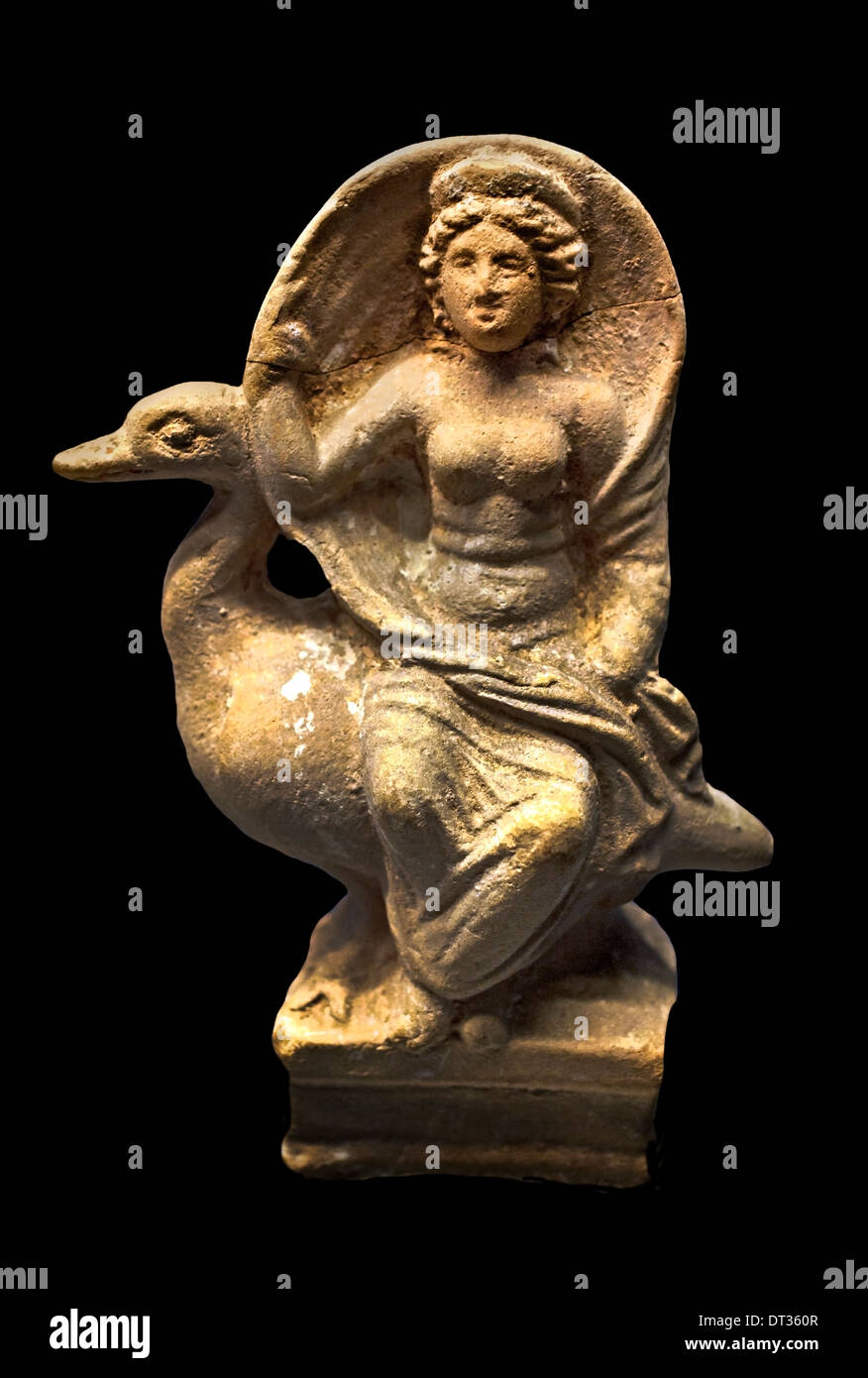 Aphrodite équitation sur une oie 470-450 BC Grèce Grec Banque D'Images