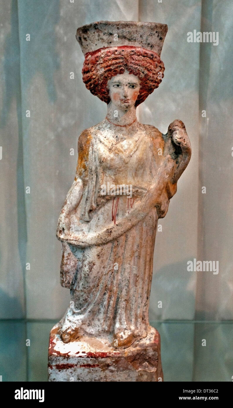 Déesse Aphrodite Grèce grec 400-375 av. Banque D'Images