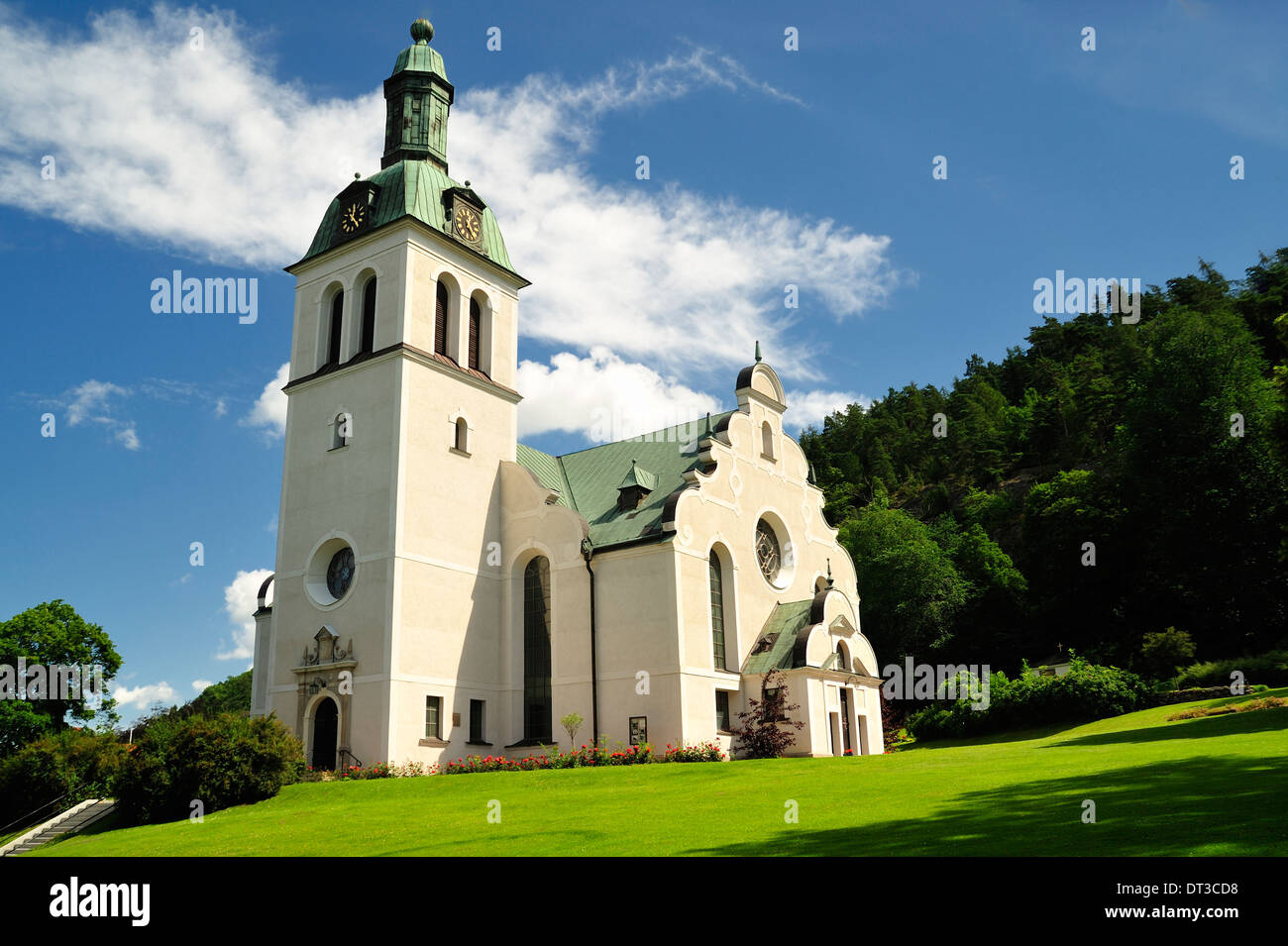 Église de Gränna Banque D'Images