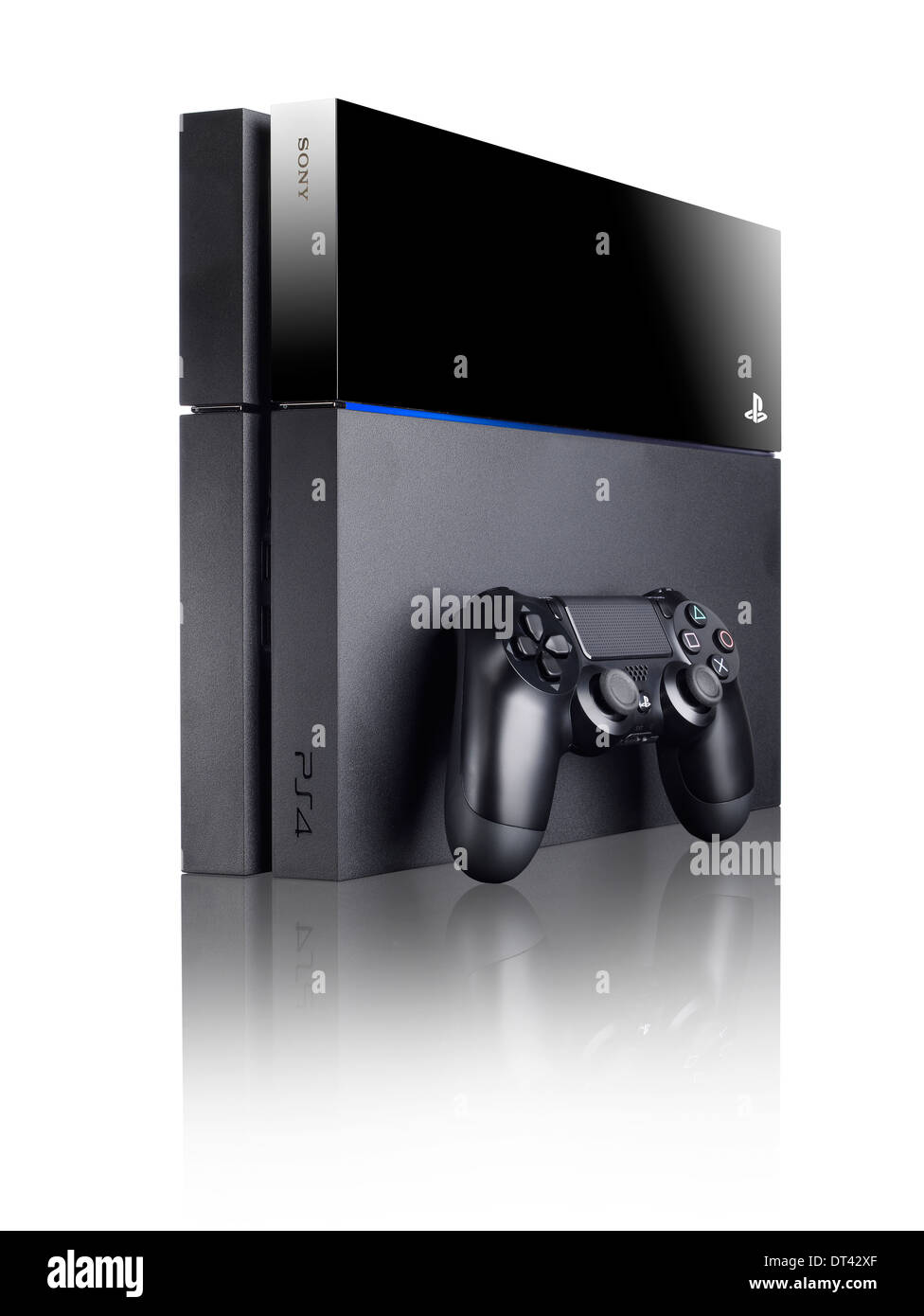 Sony Playstation 4 console de jeu vidéo controller Banque D'Images