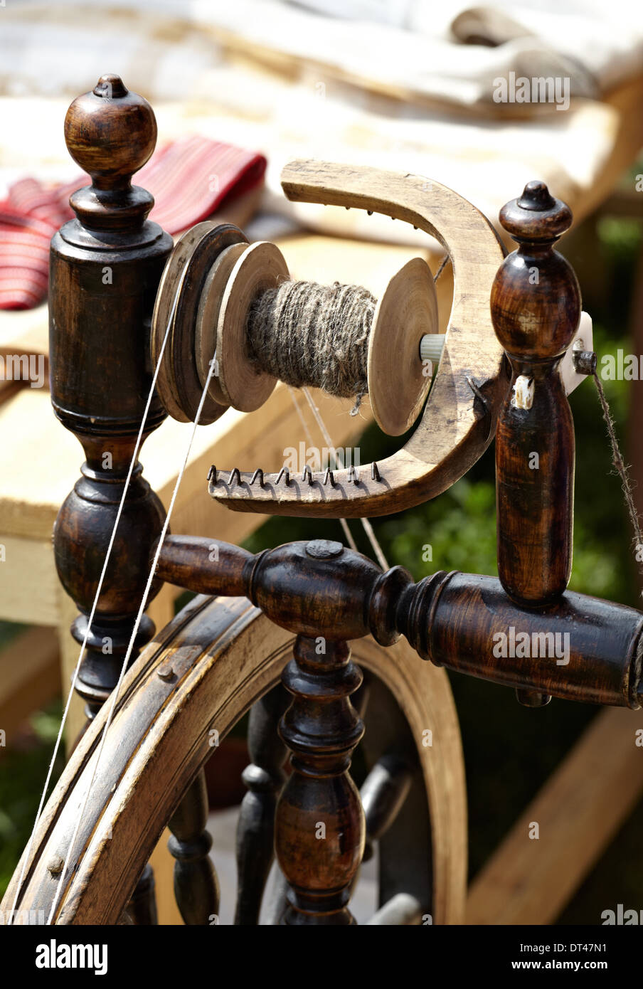 Weaving loom Banque D'Images