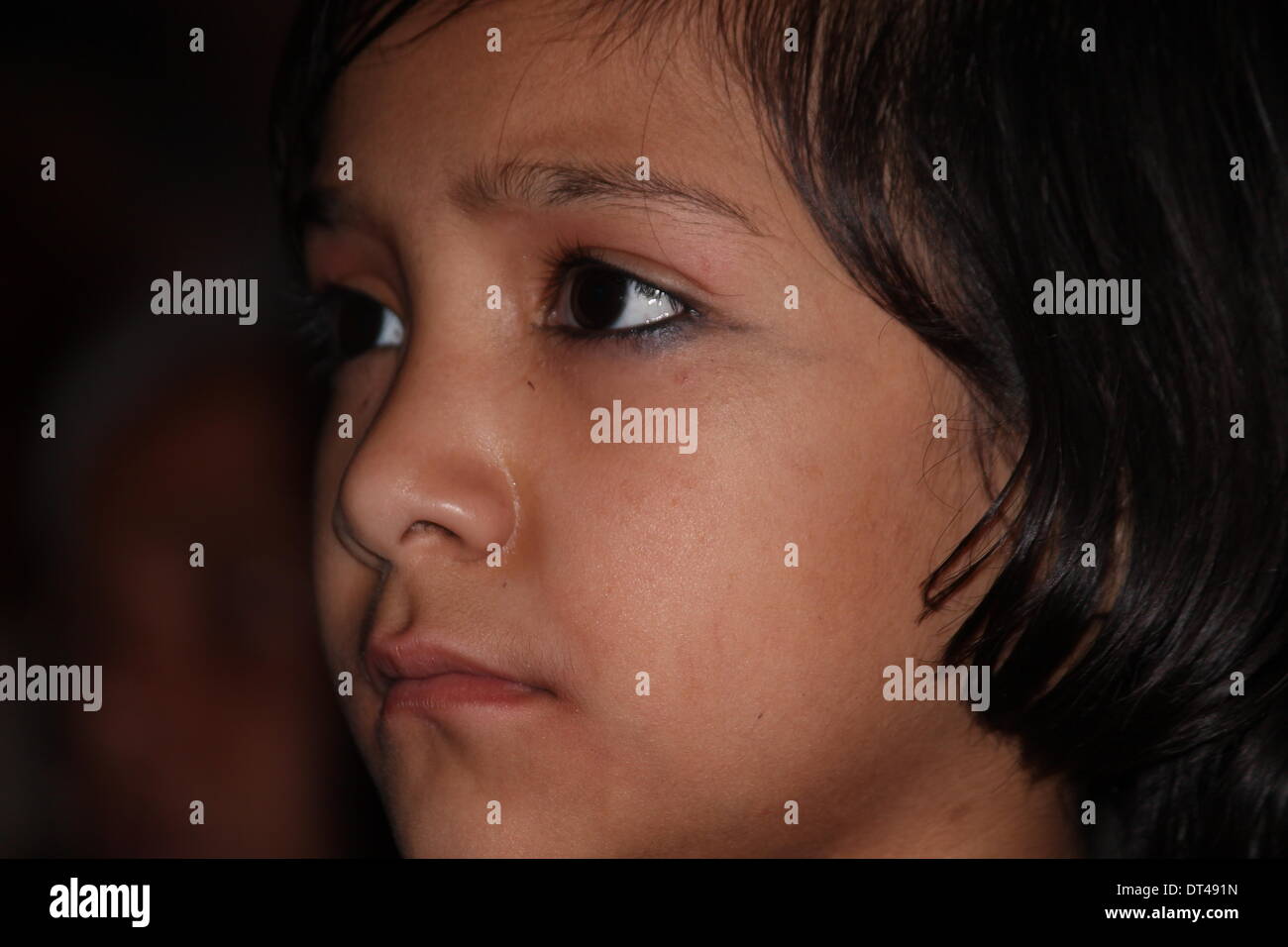 De Premchand, Patna, Bihar, Inde, 08 février 2014. Spellbound public bénéficie d comme Ranjan ali Kawal et partie du Punjab, en Inde joue chanson 'Duma dum mast kalandar" pendant le premier festival Soufi Sutra sur la fin de soirée d'hiver pour "la paix mondiale". Credit : Rupa Ghosh/Alamy Live News. Banque D'Images