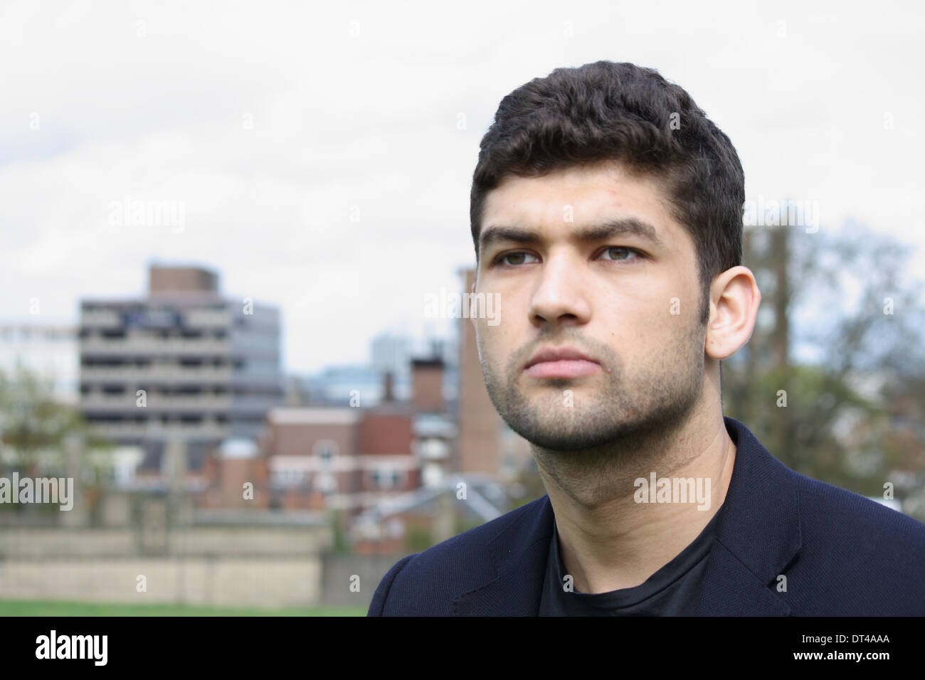 Un modèle masculin. Banque D'Images