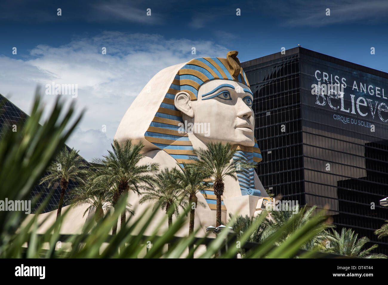 Le Sphinx, Luxor, Las Vegas Boulevard, le Strip, Las VegasLuxor, Las Vegas Boulevard, The Strip, Las Vegas, Nevada, USA Banque D'Images