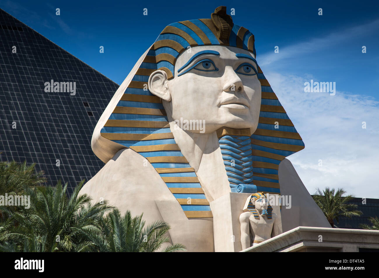 Le Sphinx, Luxor, Las Vegas Boulevard, le Strip, Las VegasLuxor, Las Vegas Boulevard, The Strip, Las Vegas, Nevada, USA Banque D'Images