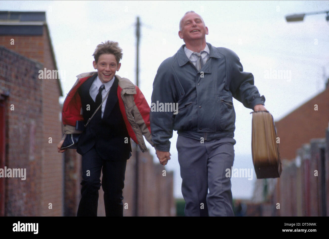 JAMIE BELL & GARY LEWIS Billy Elliot (2000 Banque D'Images, Photo Stock