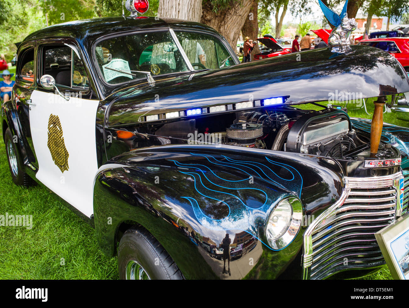 Ange de Shavano Car Show, collecteur de fonds pour Chaffee Comté Recherche & sauvetage sud, Salida, Colorado, USA Banque D'Images