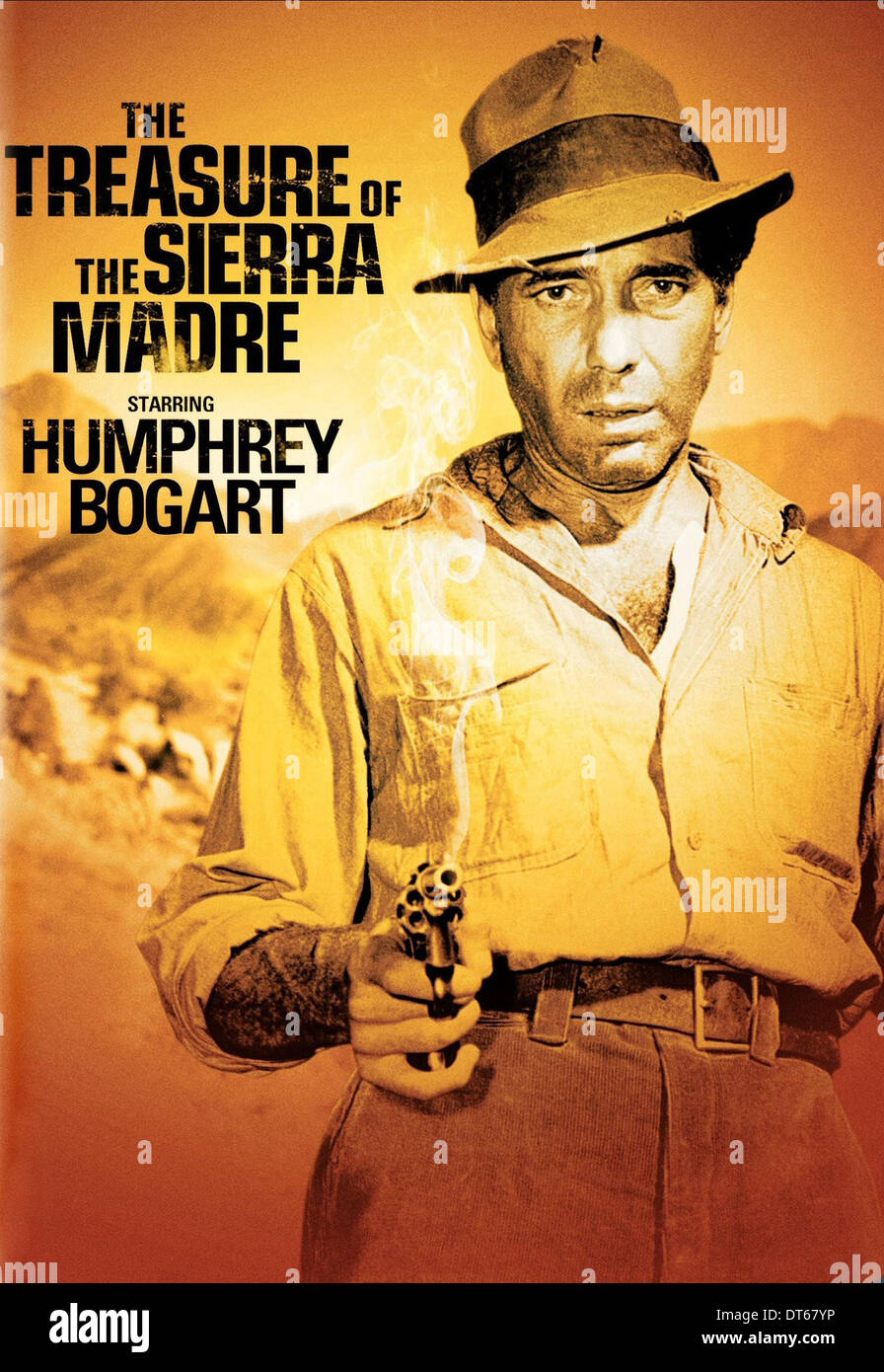 HUMPHREY BOGART POSTER LE TRÉSOR DE LA SIERRA MADRE (1948) Banque D'Images