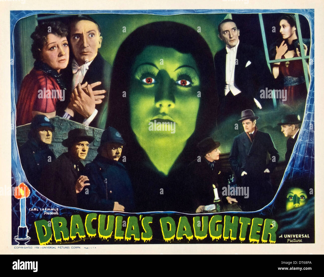 OTTO KRUGER, GLORIA HOLDEN, LA FILLE DE DRACULA, 1936 Banque D'Images