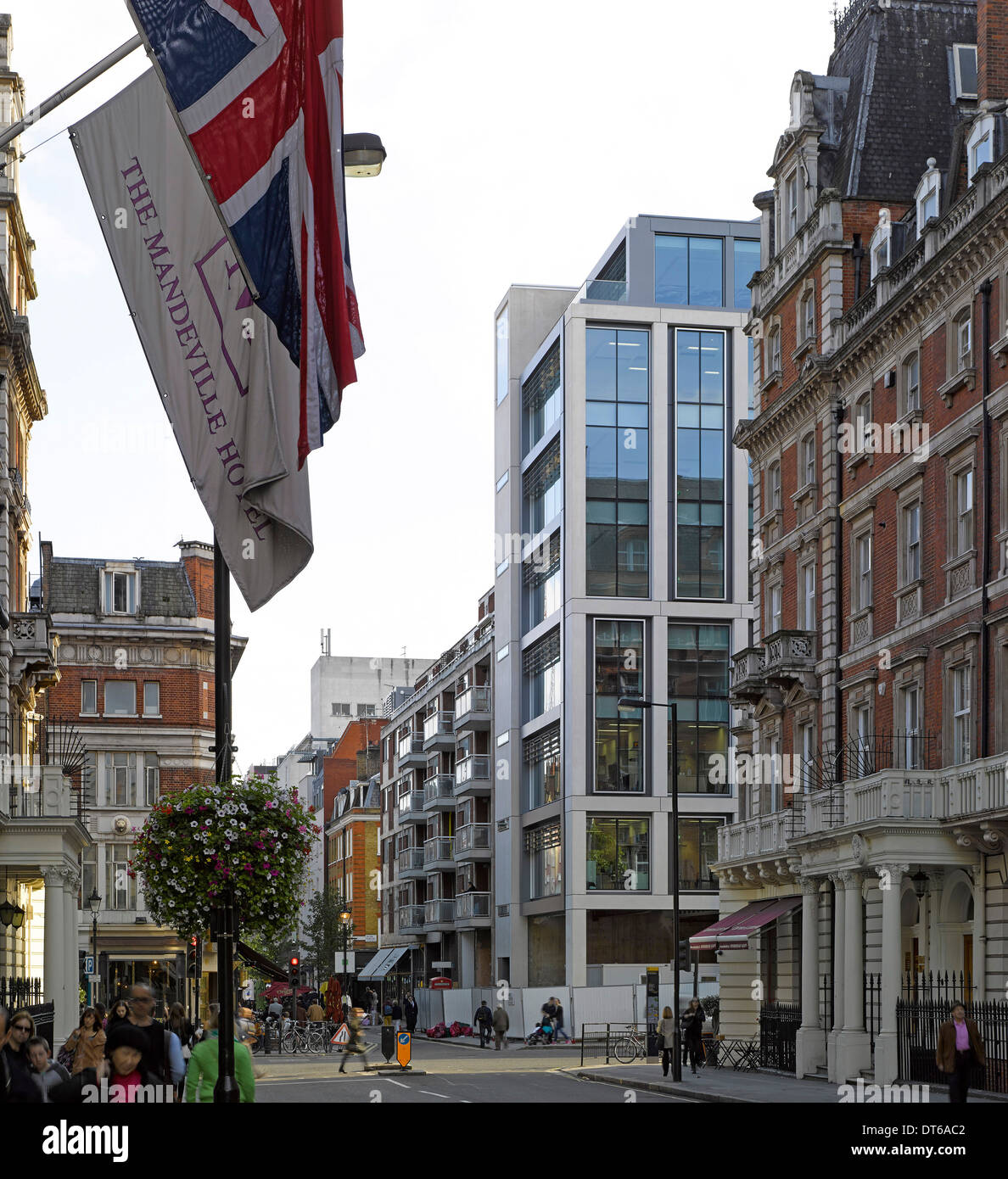 95 Wigmore Street, London, United Kingdom. Architecte : ORMS Architecture Design, 2013. Banque D'Images
