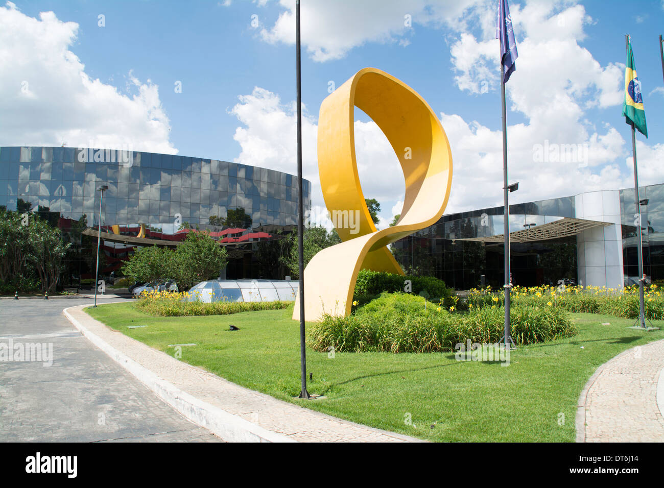 Le Royal Tulip Brasilia Alvorada est dans le District fédéral de Brasilia au Brésil. C'est un lieu populaire avec des diplomates et des fonctionnaires comme il Banque D'Images