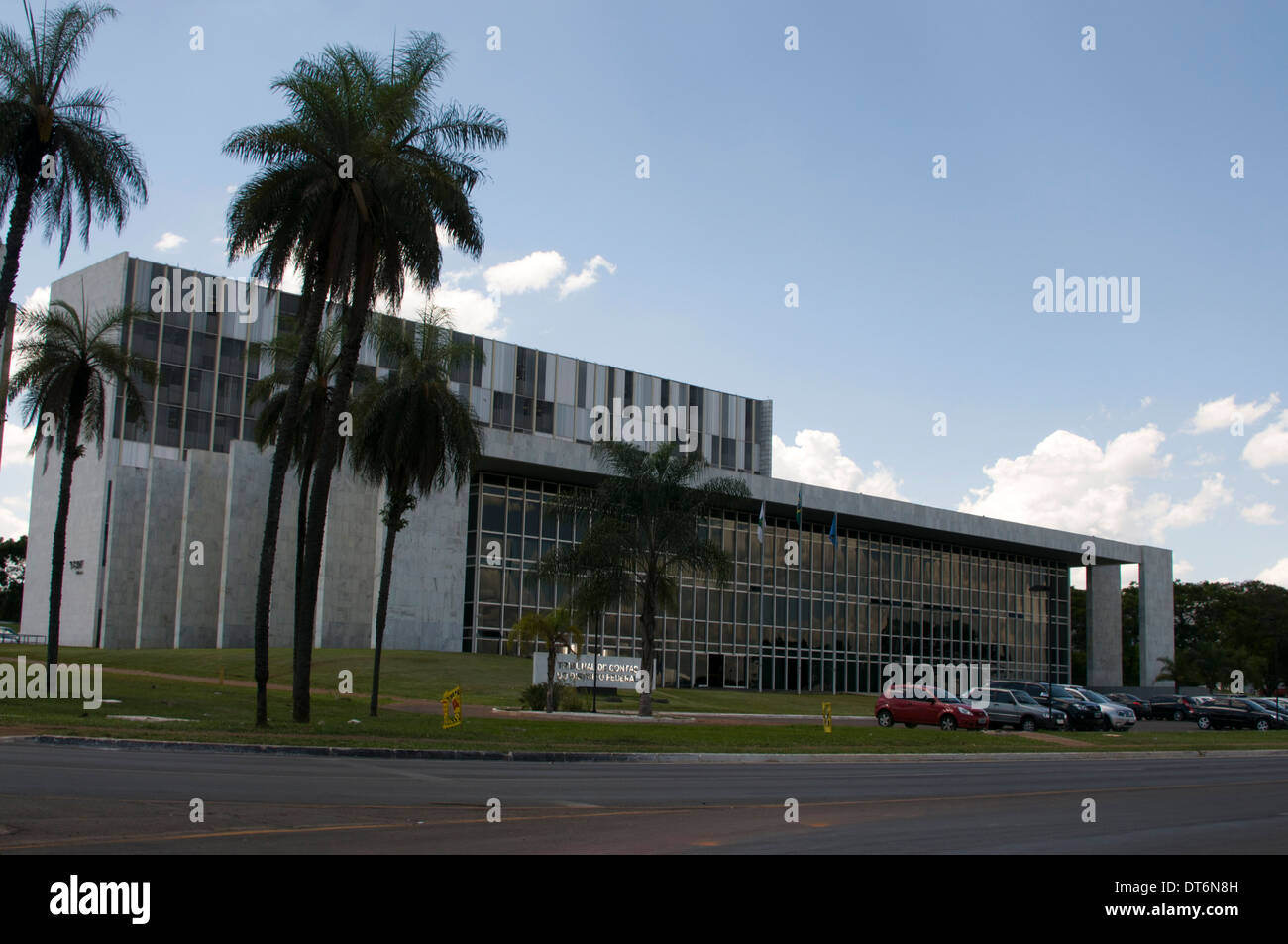 Palacio do Buriti (Buriti Palace) est le gouvernement du District fédéral - l'État brésilien à Brasilia, Brésil Banque D'Images