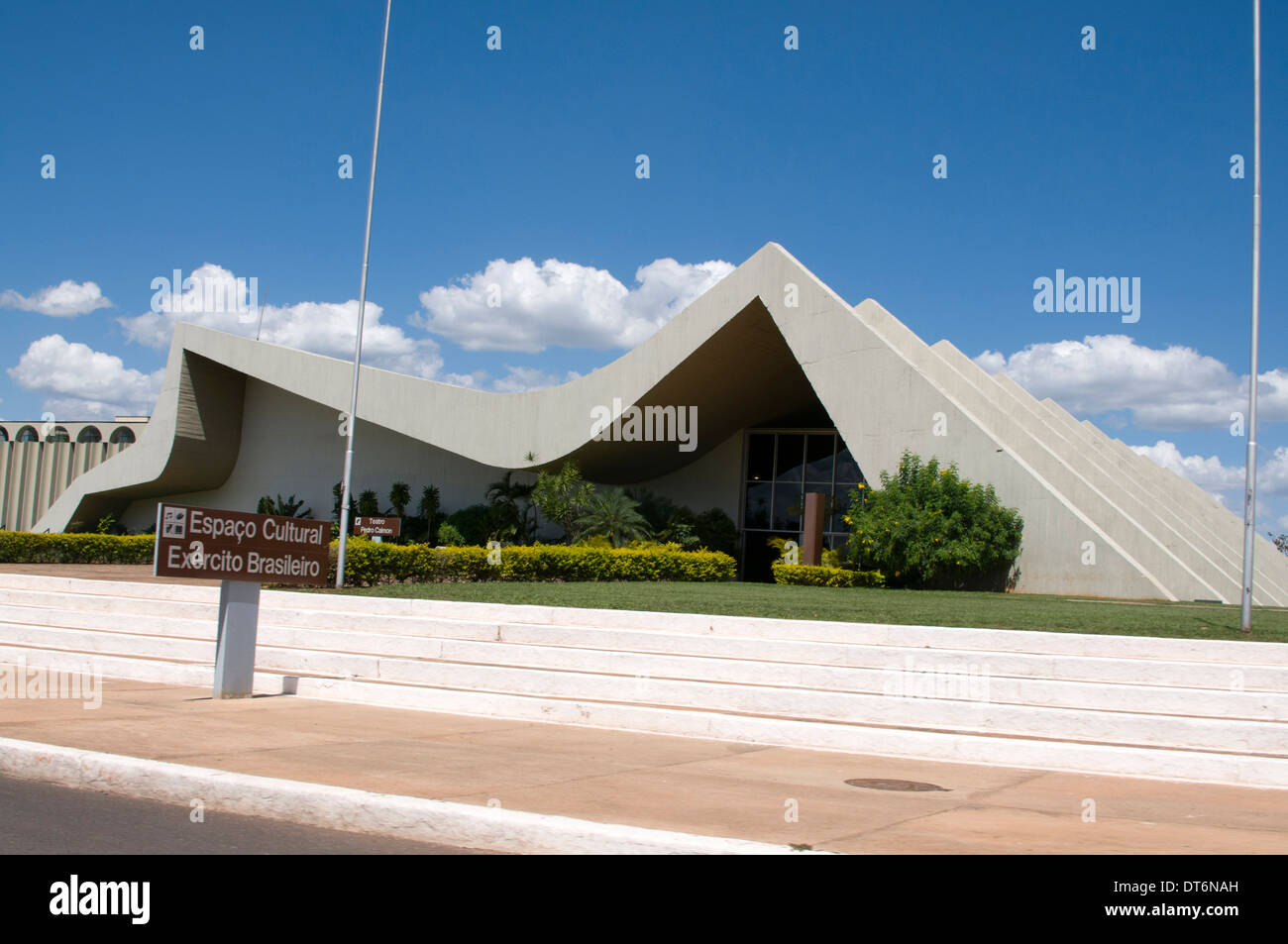 Teatro Pedro Calmon ( Pedro Calmon Theatre) à Brasília, Brésil. Banque D'Images