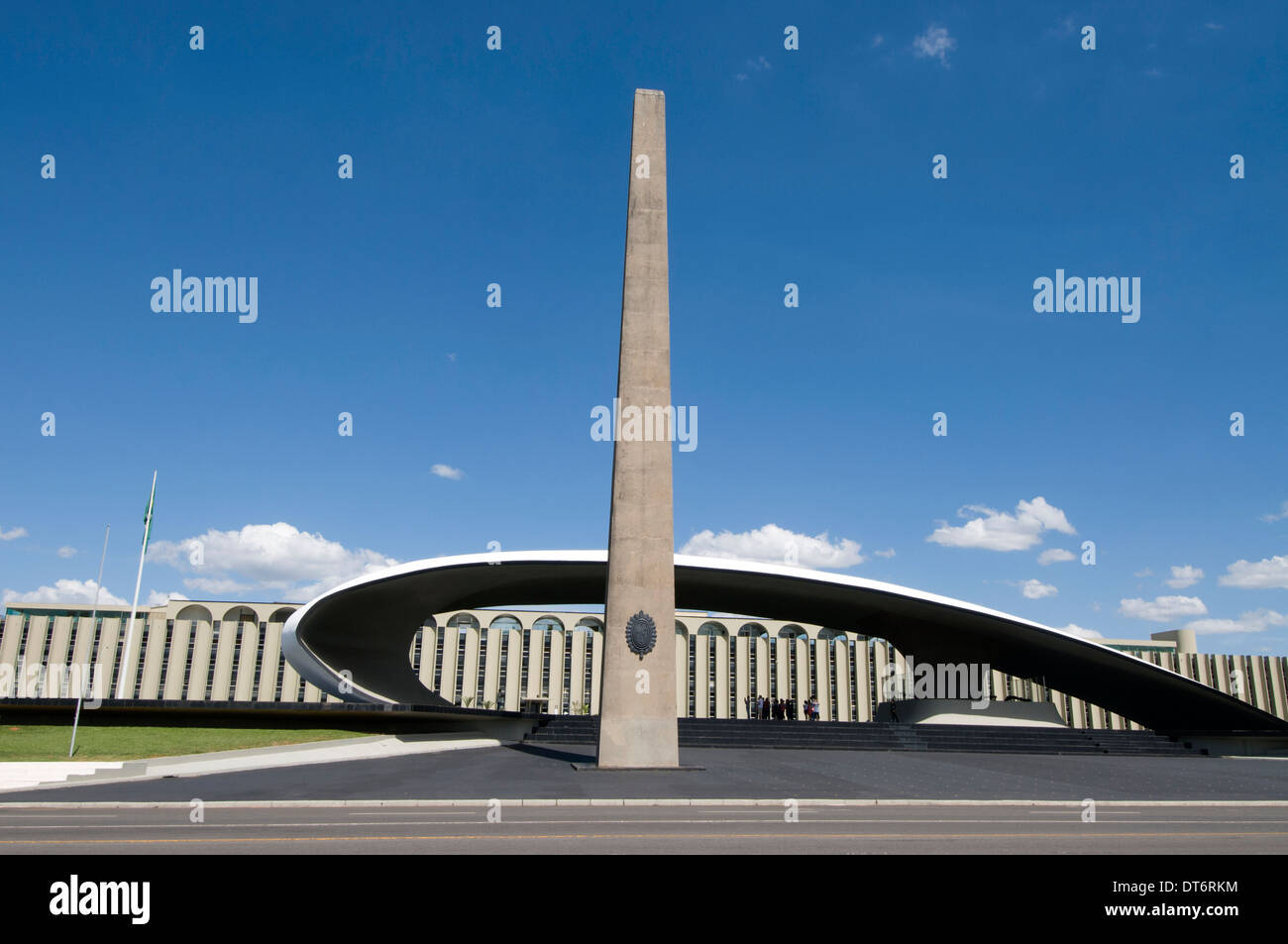 Complexo do Quartel général do Exercito - Brasília (quartier général militaire brésilien de la Défense nationale) à Brasilia, Brésil. Le Siège Banque D'Images