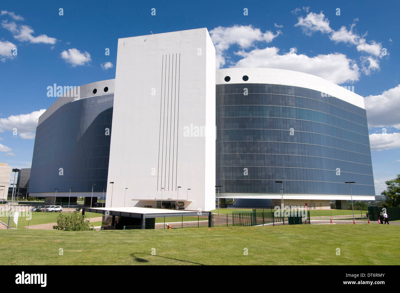 Tribunal Superior Eleitoral, Brasilia ( tribunal électoral supérieur ) à Brasilia, Brésil. Banque D'Images