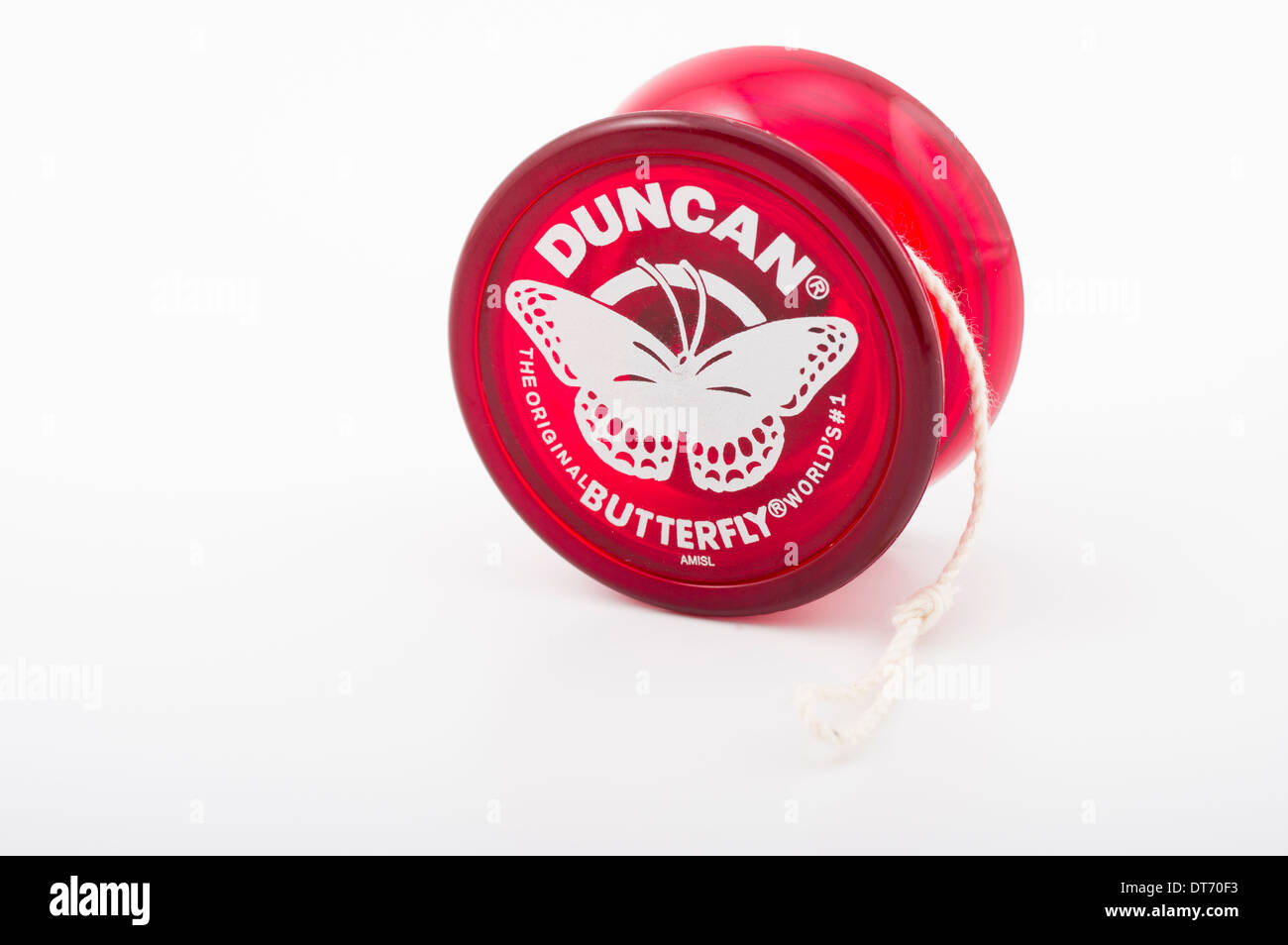 Yoyo Duncan yo-yo papillon iconique jouet pour enfants Banque D'Images