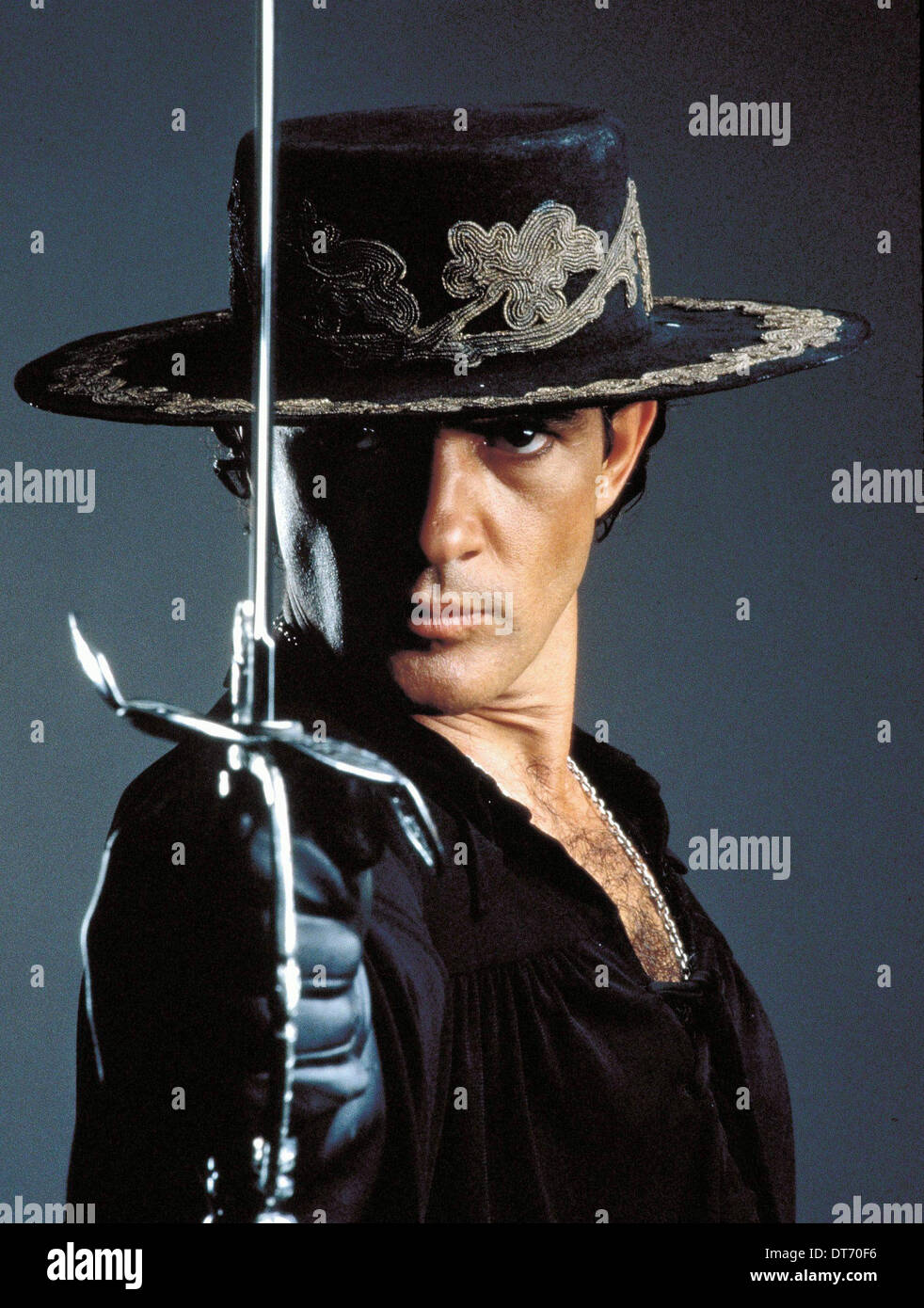 Le Masque De Zorro Antonio Banderas ANTONIO BANDERAS LE MASQUE DE ZORRO (1998 Banque D'Images, Photo Stock