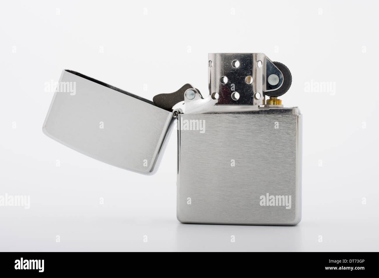 Zippo briquet. Fait à Bradford, en Pennsylvanie, États-Unis d'Amérique Banque D'Images