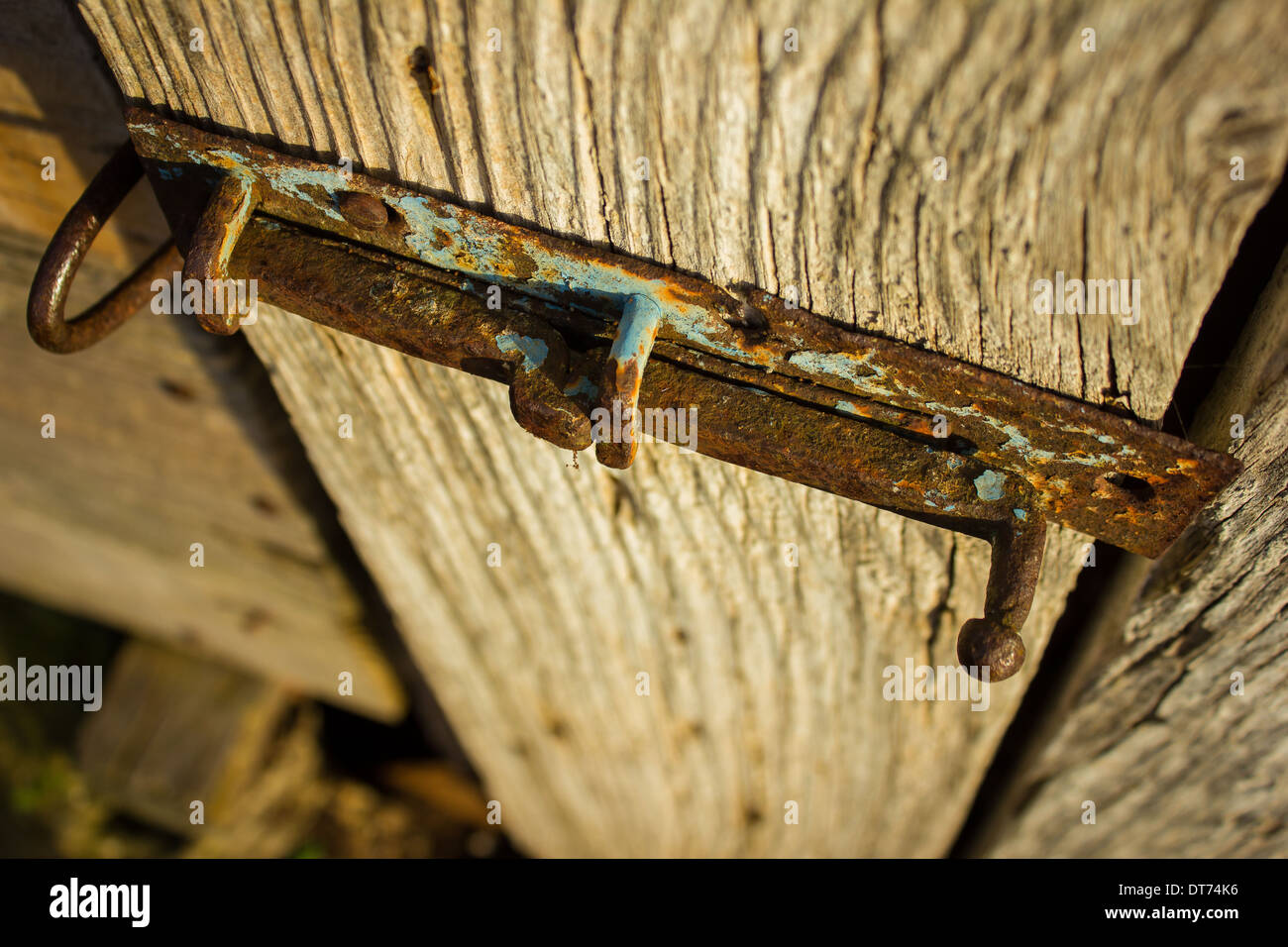 Ancienne serrure de porte Photo Stock - Alamy