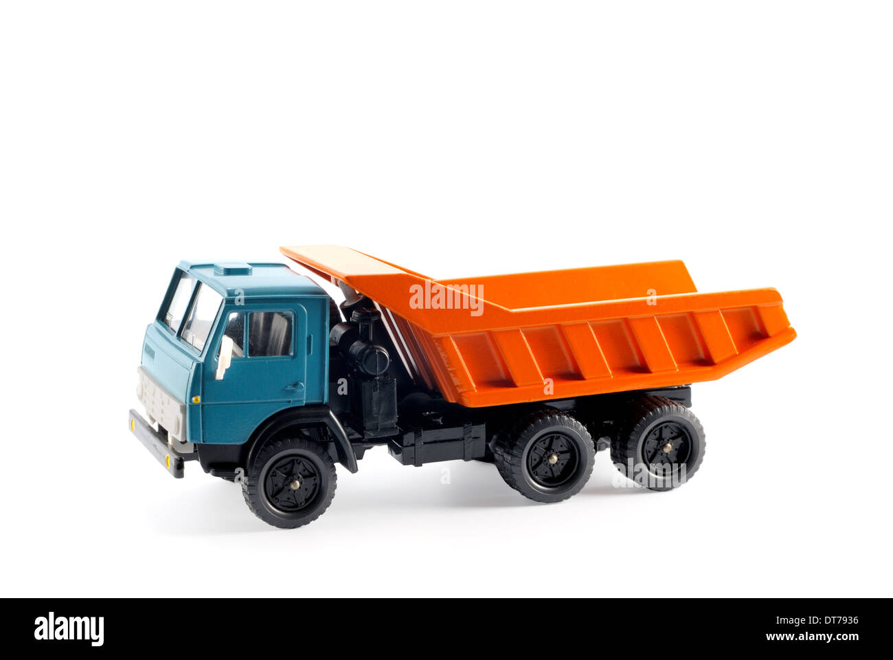 Collection modèle à l'échelle du chariot sur un fond clair Banque D'Images