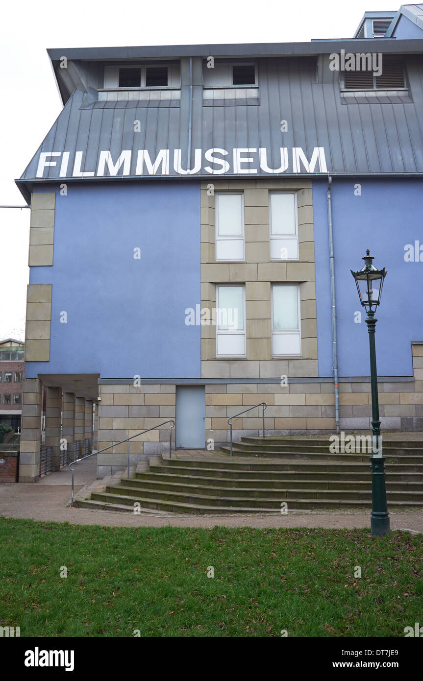 Boîte noire musée du film, Düsseldorf, Allemagne. Banque D'Images