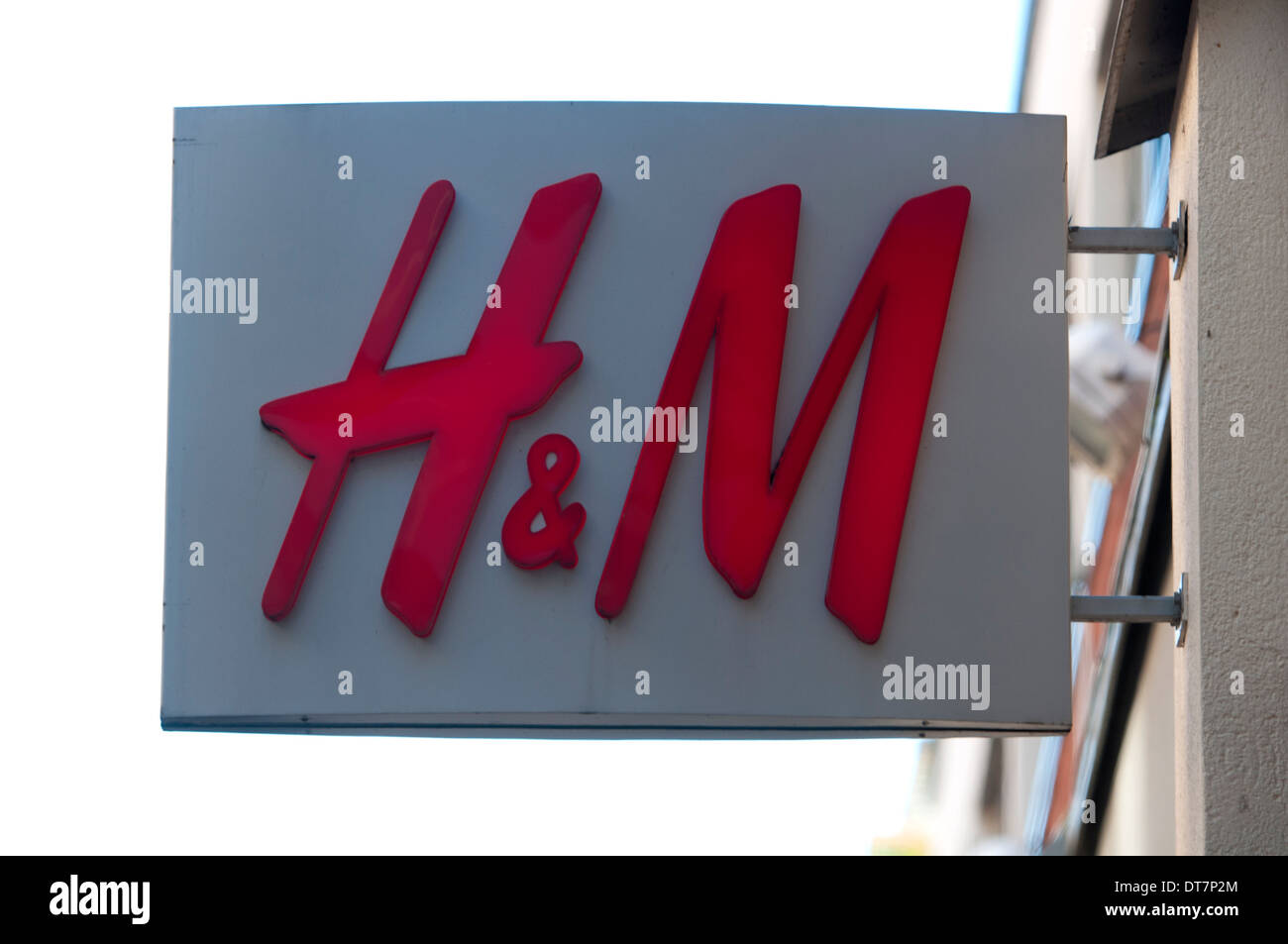 H & M La Boutique Sign, Stratford-upon-Avon, Royaume-Uni Banque D'Images