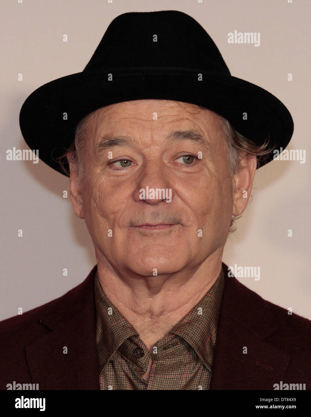 Londres, Royaume-Uni, 11 février 2014 Bill Murray arrive à la première UK de 'l'Monuments hommes'' à l'Odeon Leicester Square Photo : Crédit : MRP le MRP/Alamy Live News Banque D'Images