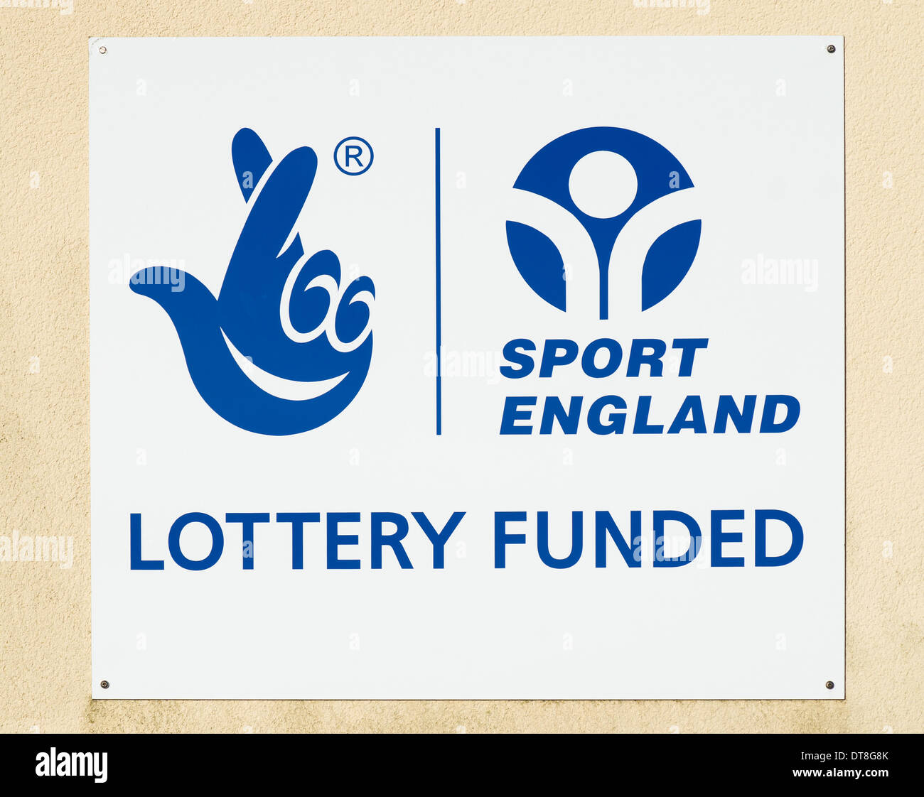 Inscrivez-vous sur Hill Head Sailing Club de sport financés par la loterie de l'Angleterre du sud de l'Angleterre Royaume-uni Titchfield Haven Banque D'Images