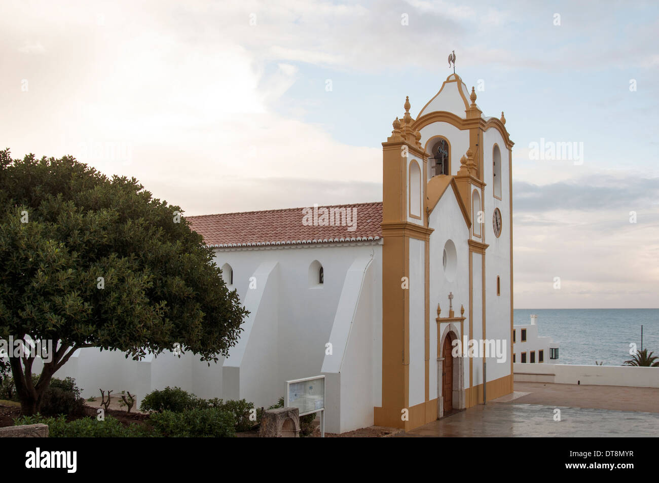 Église Nossa Senhora da Luz, Portugal Algarve. Banque D'Images