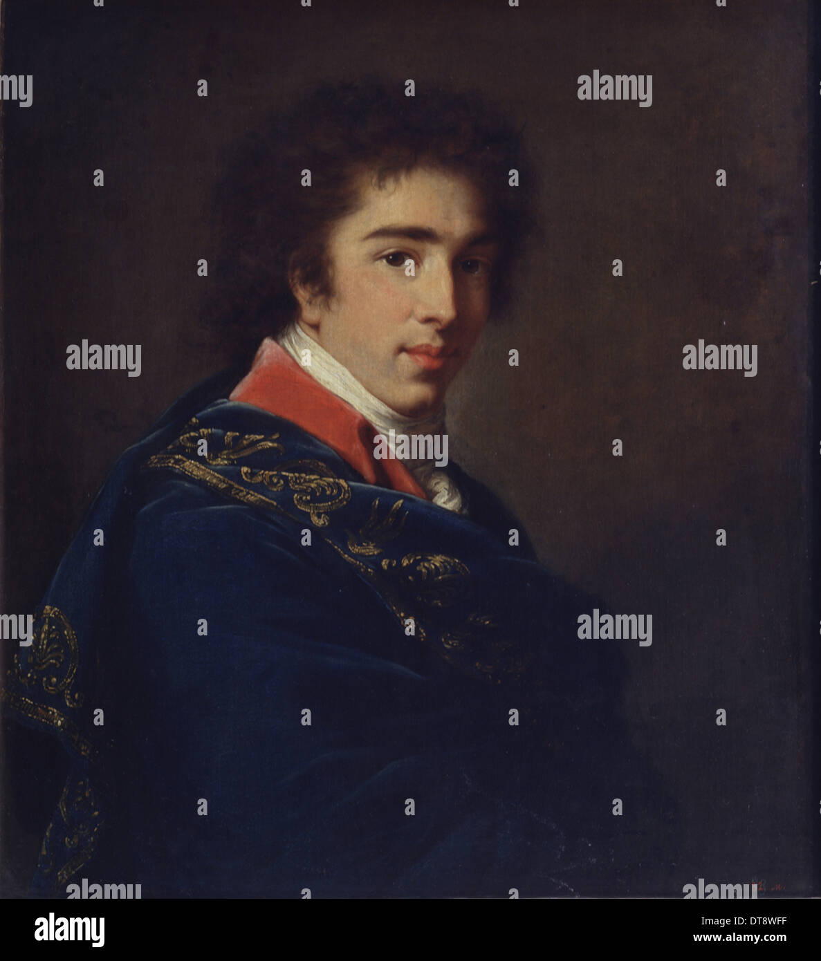 Portrait du prince Ivan Baryatinsky, 1800. Artiste : Marie Louise Elisabeth Vigée-Lebrun, (1755-1842) Banque D'Images