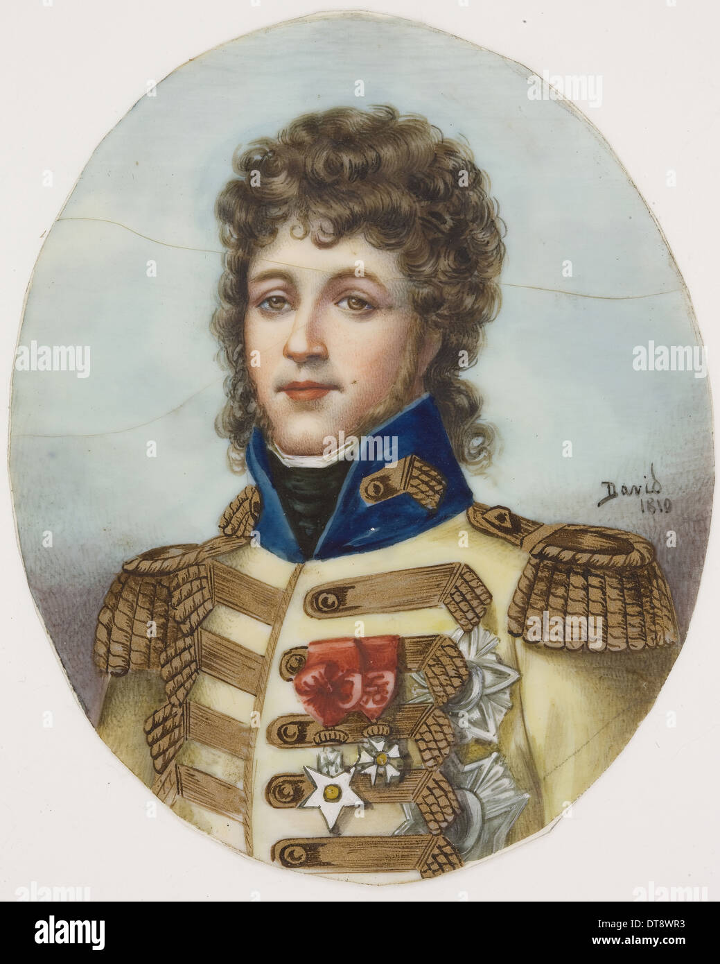 Portrait de Joachim Murat. Artiste : Gérard, François Pascal Simon (1770-1837) Banque D'Images