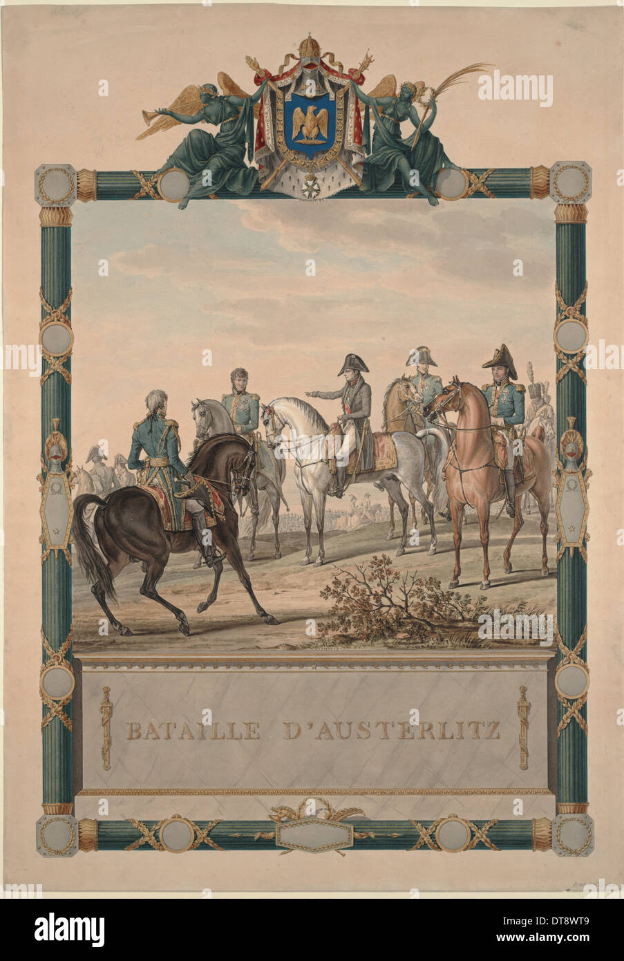 La bataille d'Austerlitz le 2 décembre 1805, 1805. Artiste : Vernet, Carle (1758-1836) Banque D'Images