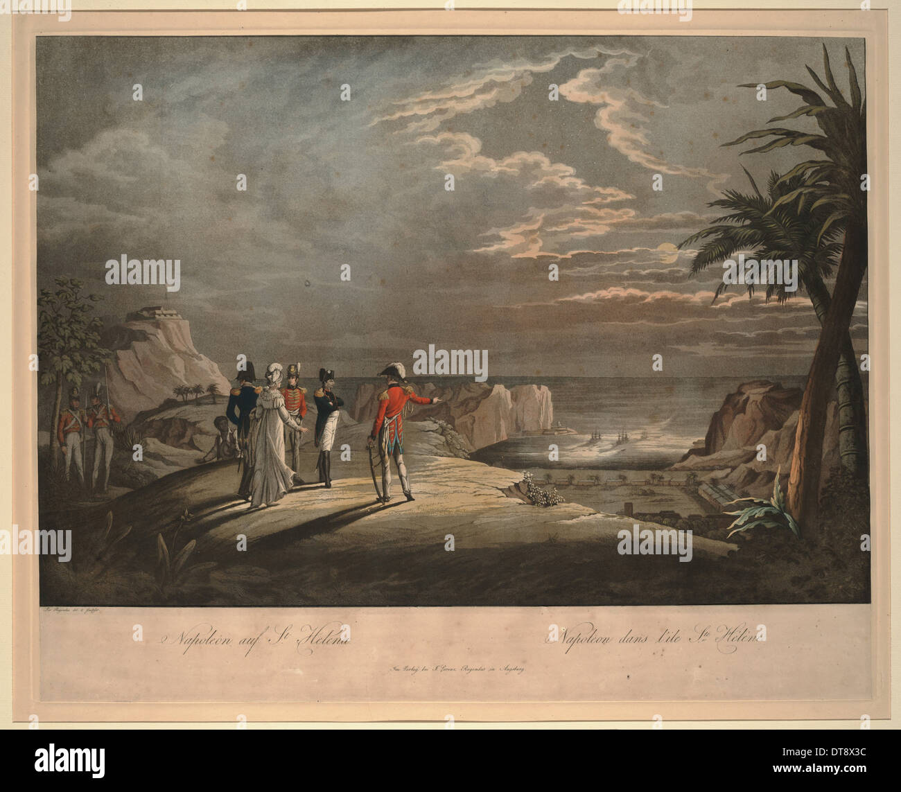 Napoléon Bonaparte sur l'île de SainteHélène. Artiste Rugendas