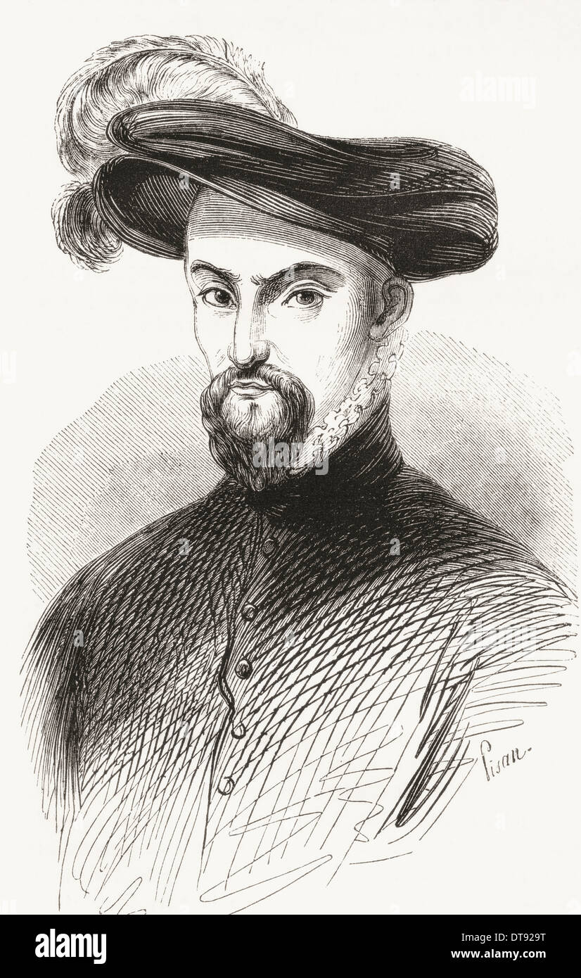 Henry I, Prince de Joinville, Duc de Guise, comte d'Eu, 1550 -1588, aka Le Balafré (Scarface). Banque D'Images