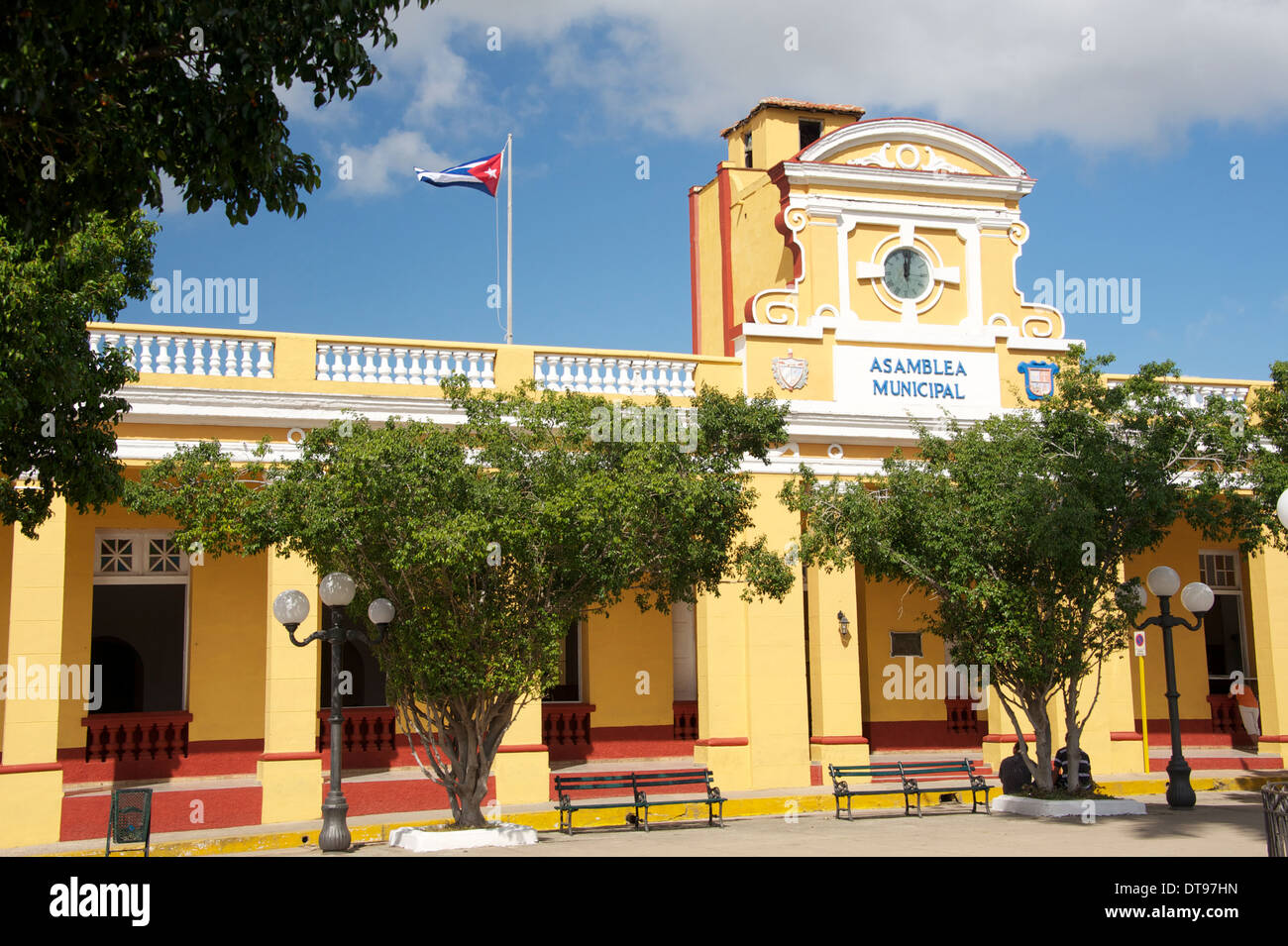 Chambre de l'Assemblée municipale, Trinidad, Cuba Banque D'Images