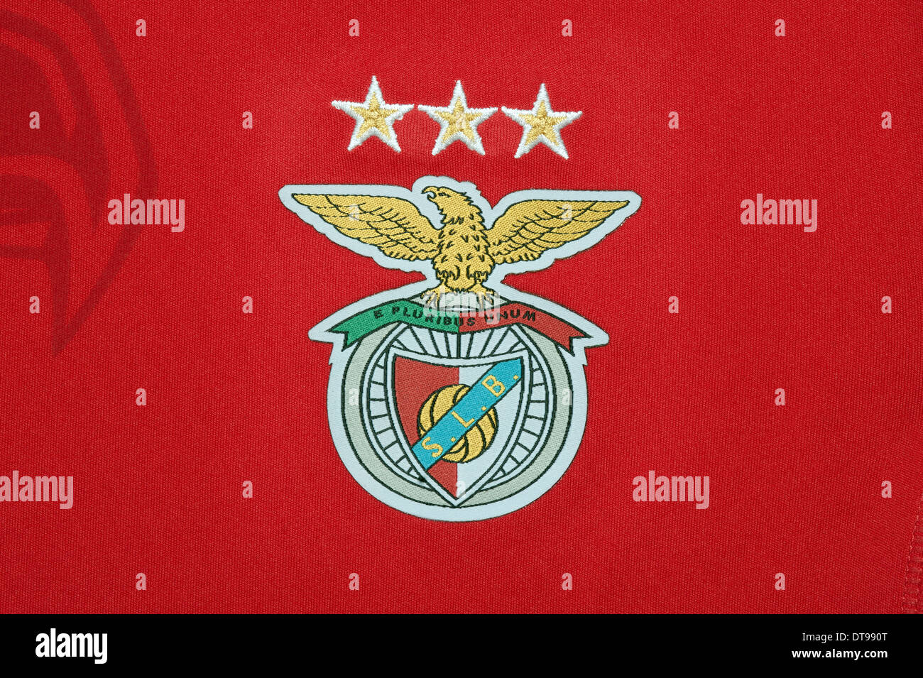 De près de l'S.L Benfica collection de l'équipe de football Banque D'Images