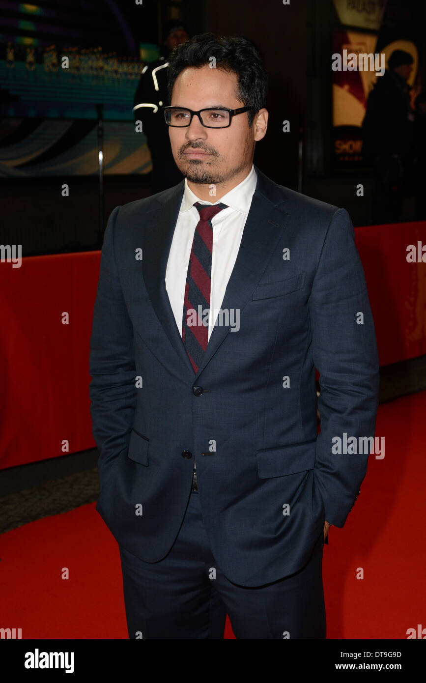 Berlin, Allemagne. 12 Février, 2014. Michael Peña assiste à la "Cesar Chavez' Première mondiale à la 64e Berlinale Annuel International Film Festival à Friedrichstadt Palast on février 12th, 2014 à Berlin, Allemagne. Credit : Janne Tervonen/Alamy Live News Banque D'Images