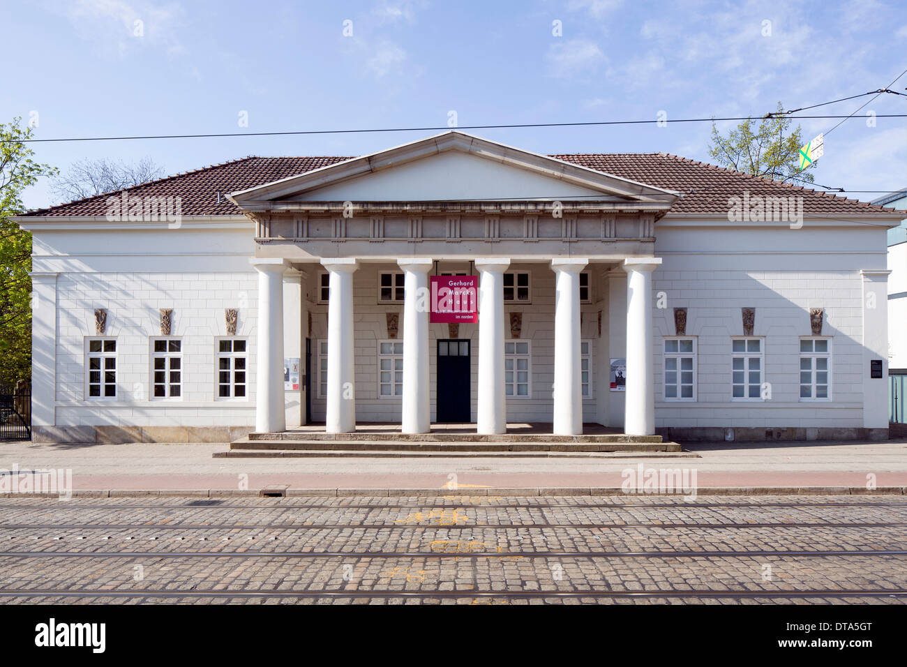 Ostertorwache, Gerhard-Marcks-Haus, Musée d'art moderne et contemporain sculpture, Wallanlagen, Brême, Allemagne Banque D'Images