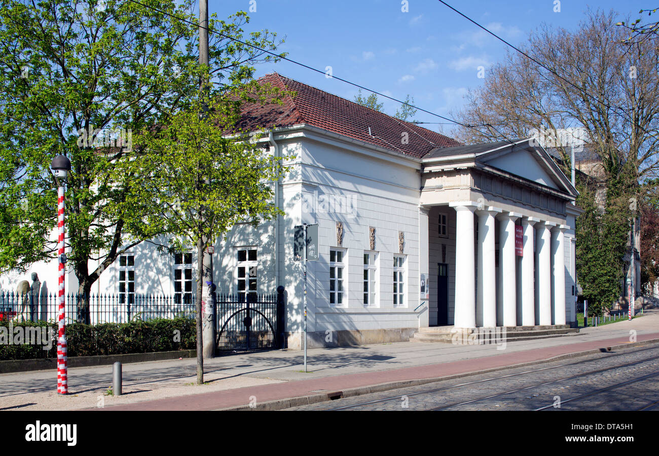 Ostertorwache, Gerhard-Marcks-Haus, Musée d'art moderne et contemporain sculpture, Wallanlagen, Brême, Allemagne Banque D'Images