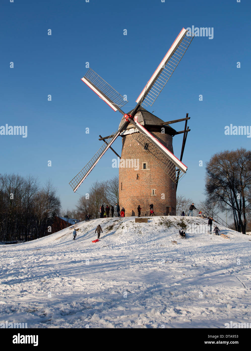 Krefeld-Oppum Geismühle (auch, Gelsmühle Geistmühle oder genannt) Banque D'Images
