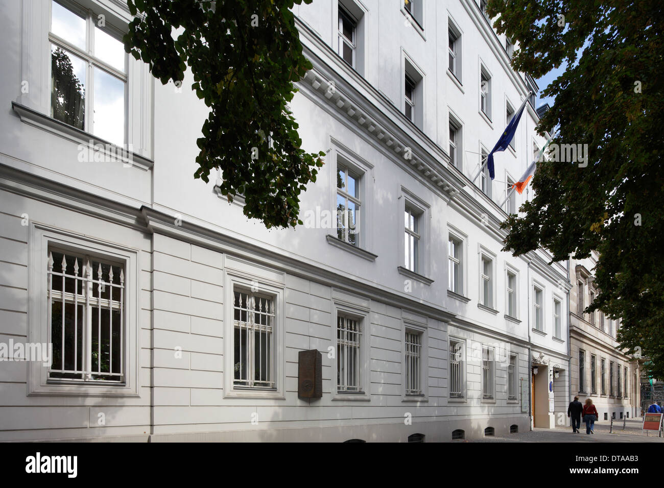 Berlin, Allemagne, l'ancien Bankhaus Mendelssohn à l'Jaegerstrasse Banque D'Images