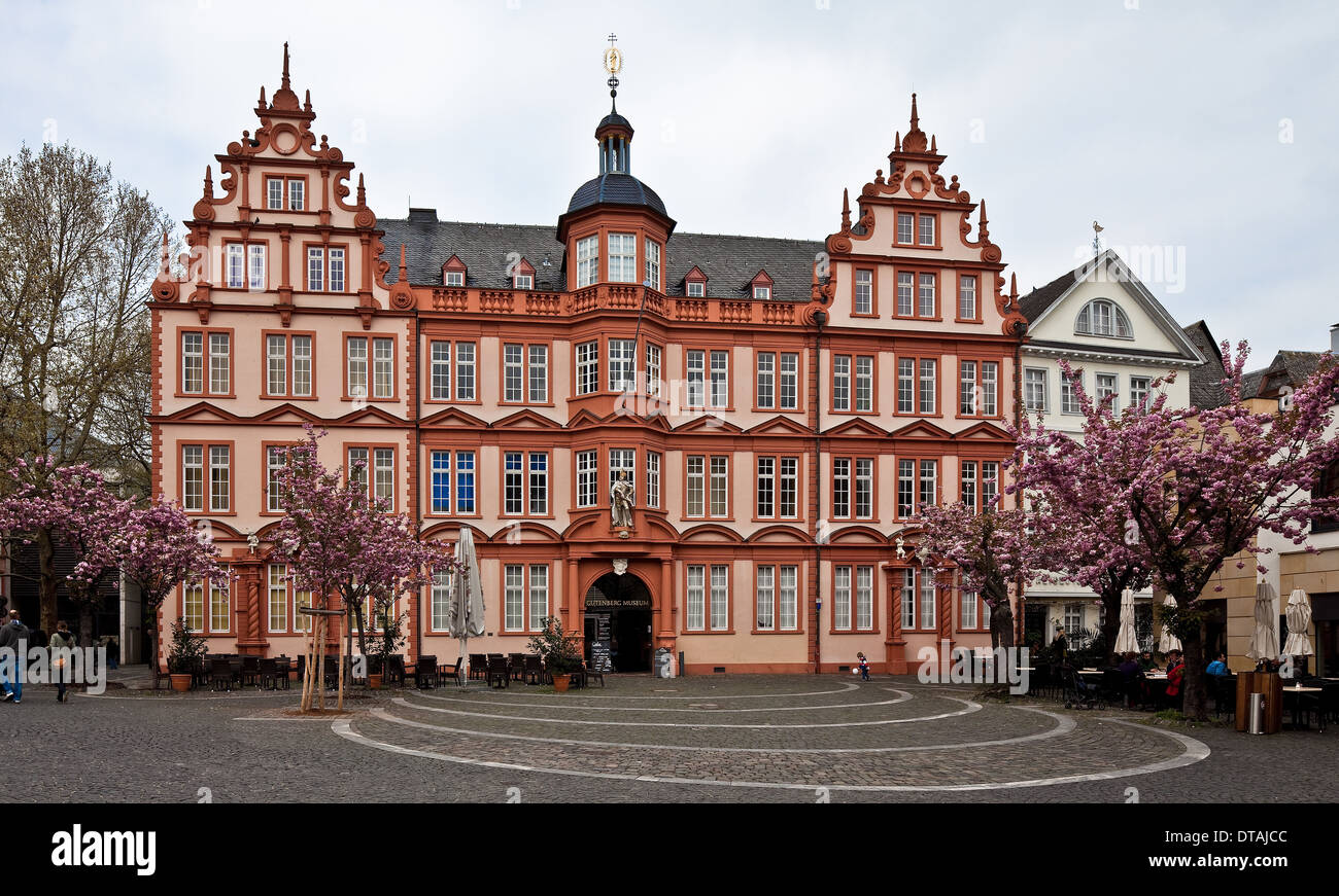 Musée Gutenberg, Mayence Banque D'Images