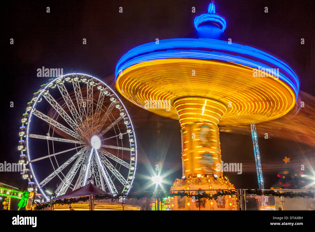 Winter Wonderland, Hyde Park, Londres, Angleterre Banque D'Images