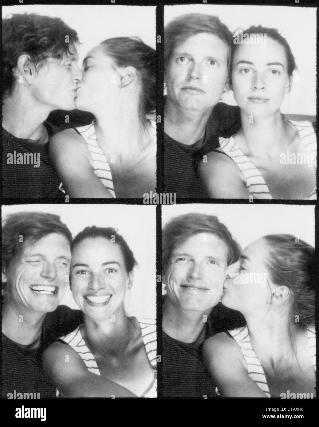 Image jeune couple libre de multiples Banque D'Images