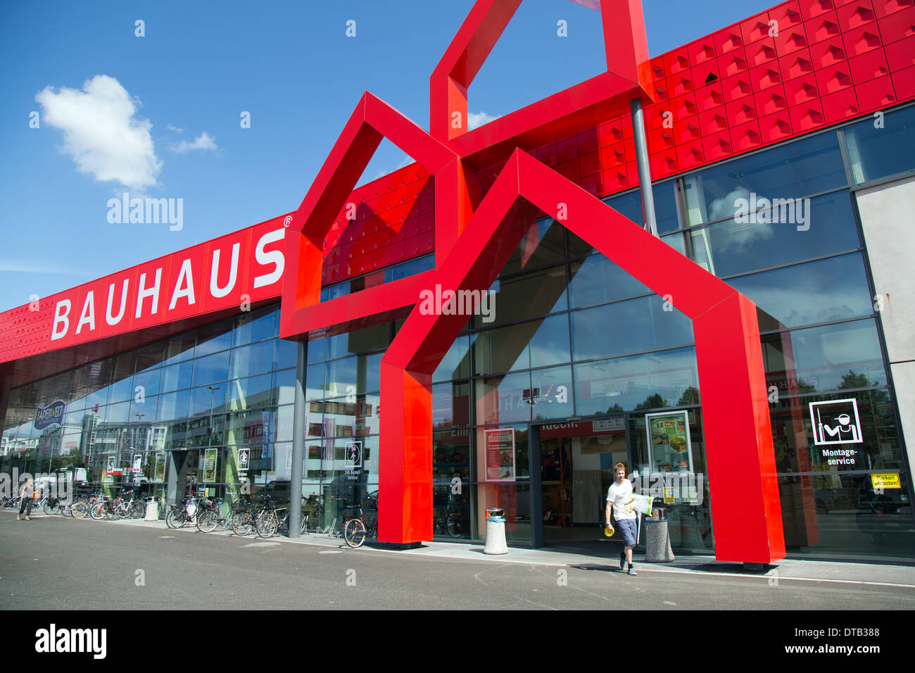 Bremen, Allemagne, bricolage Bauhaus chaîne Banque D'Images