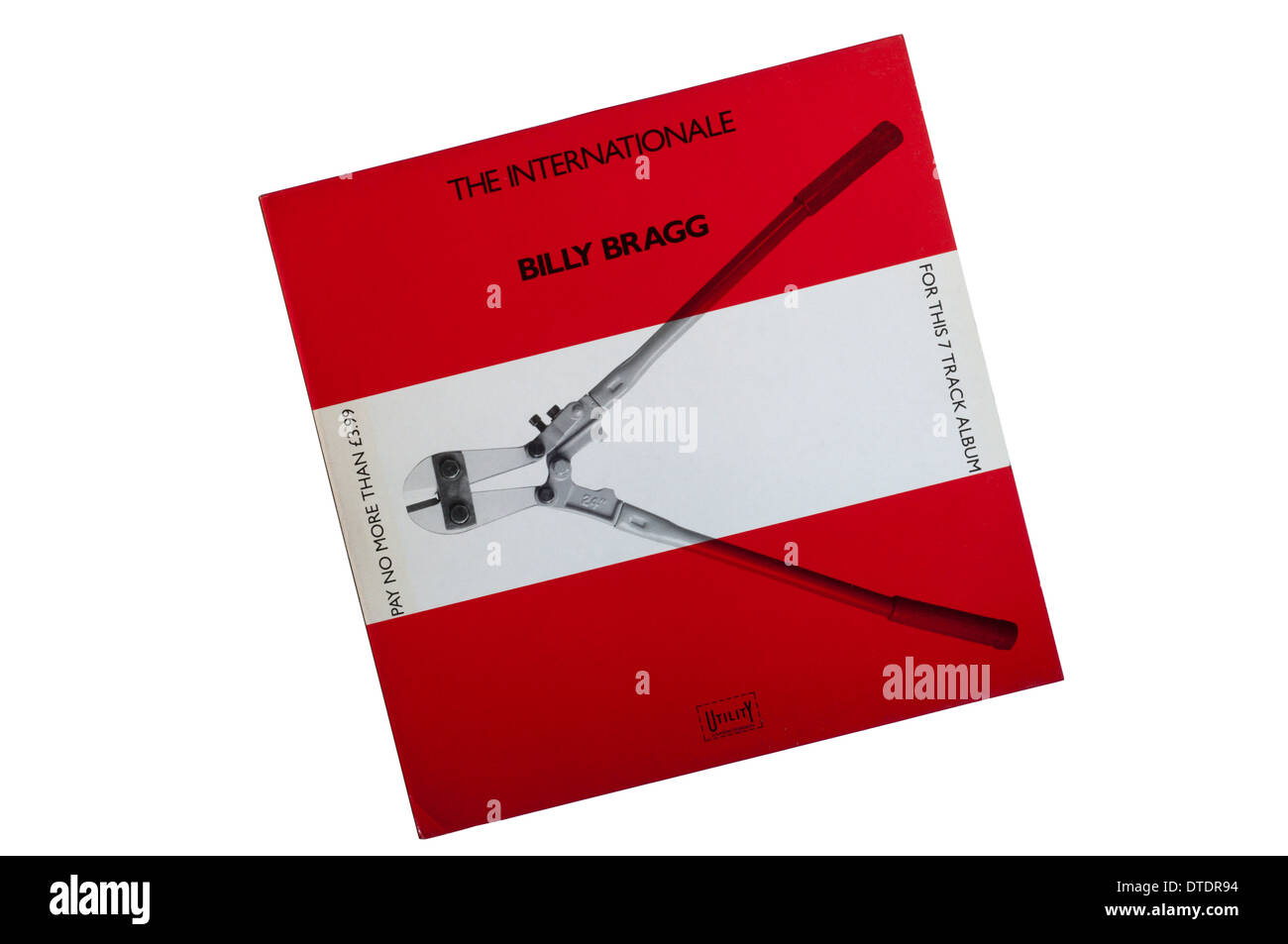 L'Internationale est un album de 1990 par Billy Bragg constitué principalement de reprises et réécrit des chansons de protestation de gauche. Banque D'Images