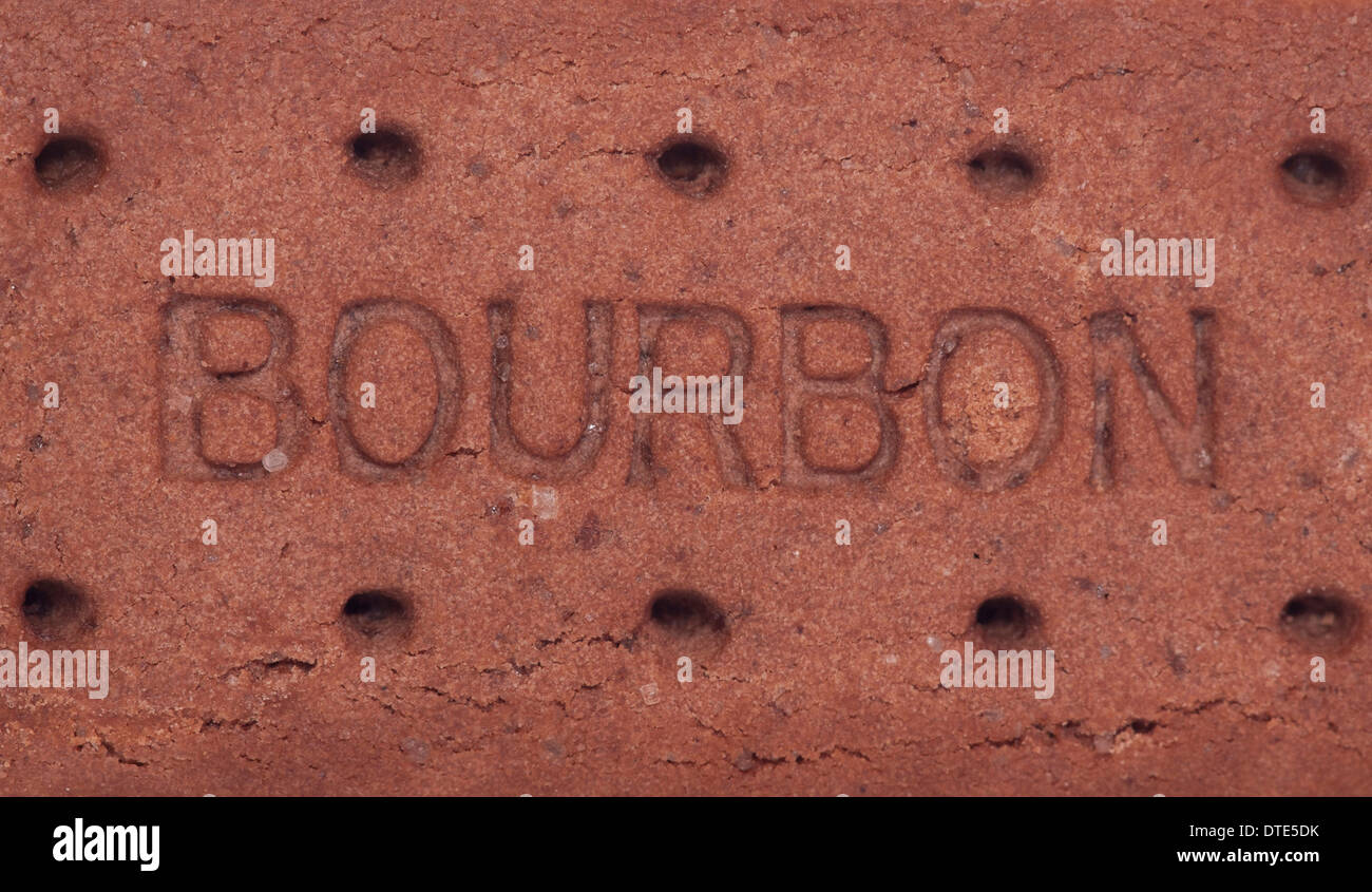 Biscuit bourbon abstract background texture Banque D'Images