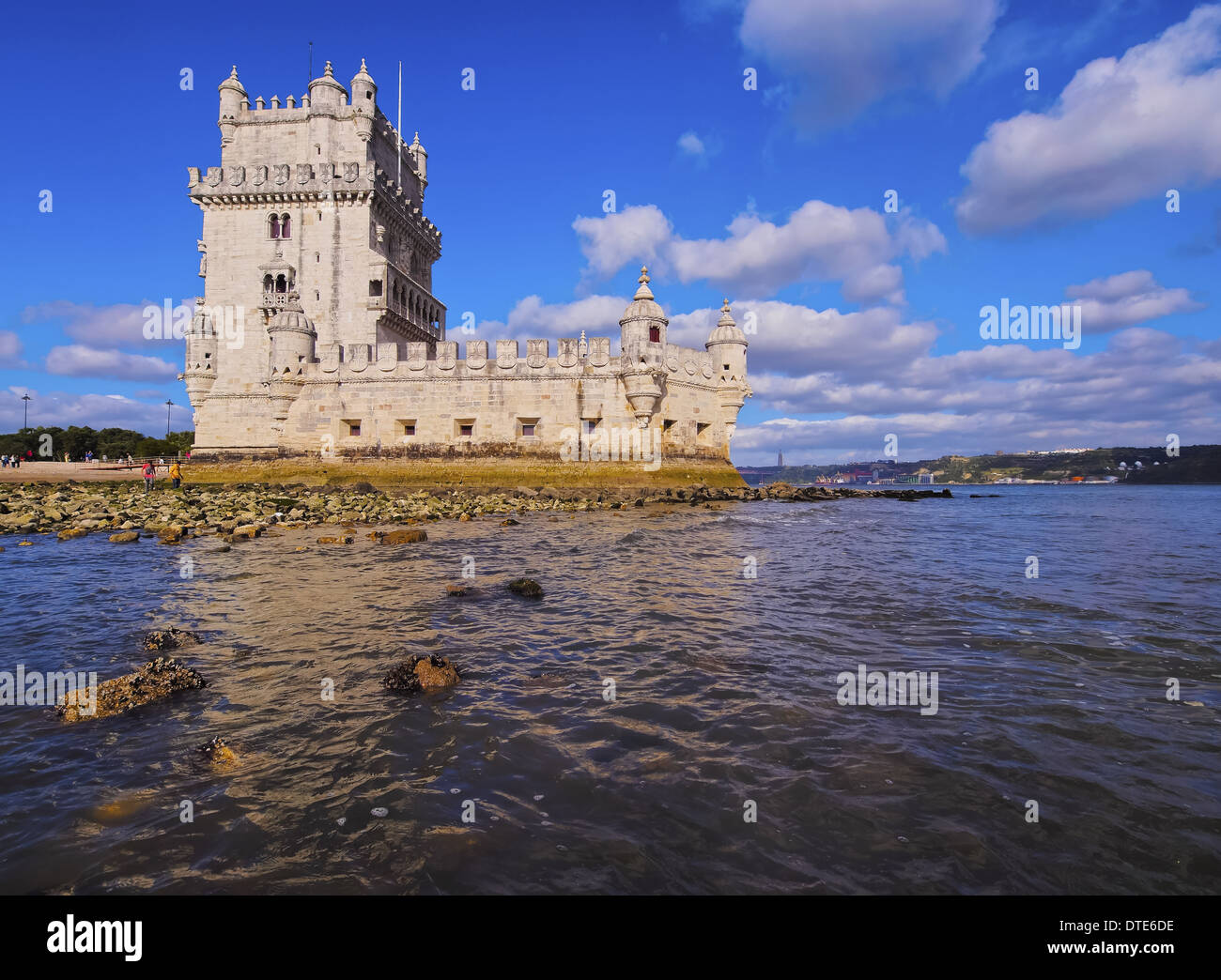 Tour de St Vincent à Belém, Lisbonne, Portugal Banque D'Images