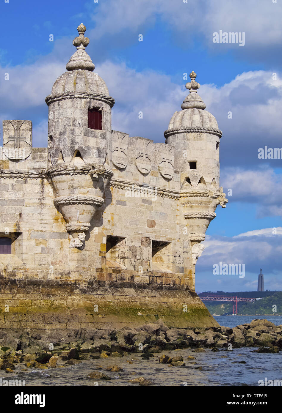 Tour de St Vincent à Belém, Lisbonne, Portugal Banque D'Images