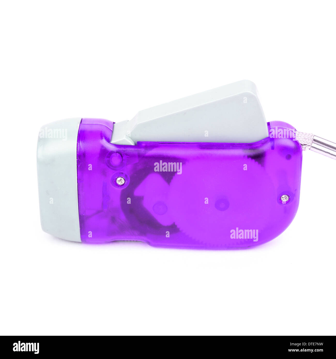 N'lantern isolé sur fond blanc Banque D'Images